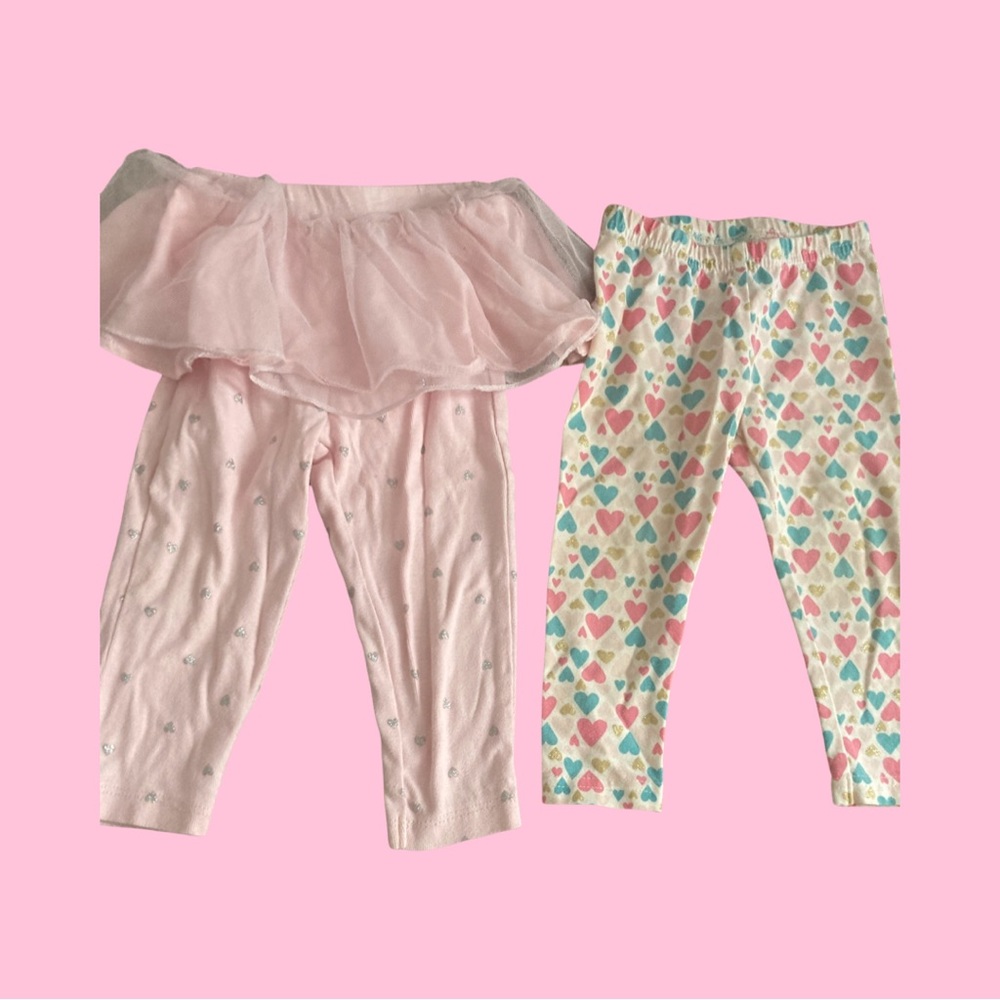 Carter’s 12MO bundle set leggings 🌸🥰